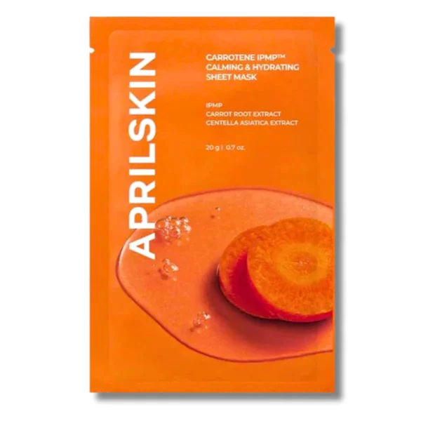 aprilskin-carrotene-ipmp-calming-and-hydrating-sheet-mask-20g-pic-0