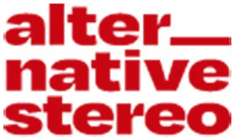 Alternative stereo brand logo