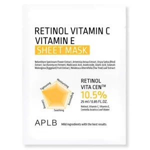 aplb-retinol-vitamin-c-vitamin-e-sheet-mask-25ml-pic-0