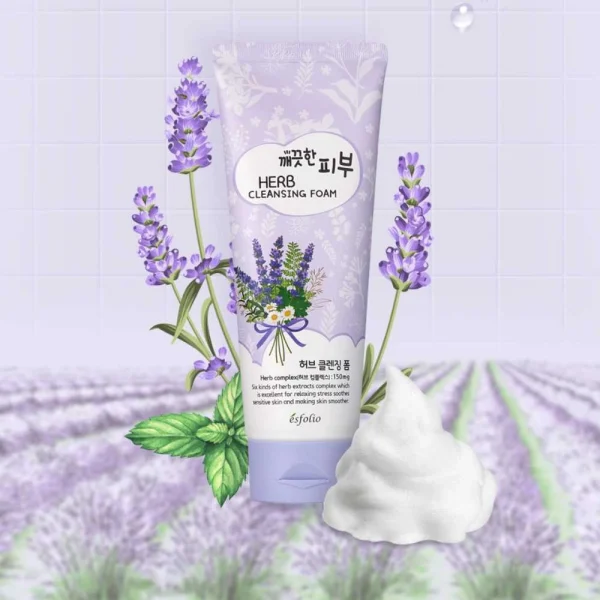 esfolio-herb-cleansing-foam-150g-pic-2