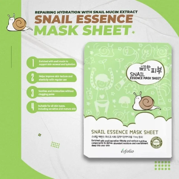 esfolio-pure-skin-snail-essence-mask-sheet-pic-3