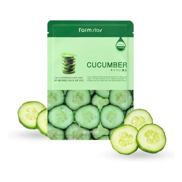 farmstay-visible-difference-cucumber-mask-sheet-23ml-pic-1