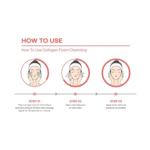 fortheskin-collagen-foam-cleansing-180ml-pic-3