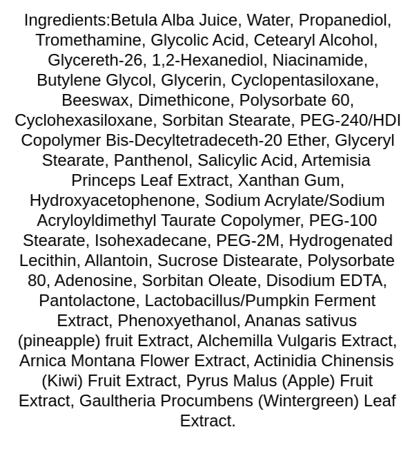 apieu-glycolic-acid-cream-ingredients