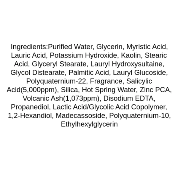 innisfree-volcanic-pore-bha-cleansing-foam-ingredients