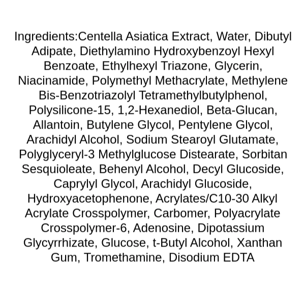iunik-centella-calming-daily-sunscreen-ingredients