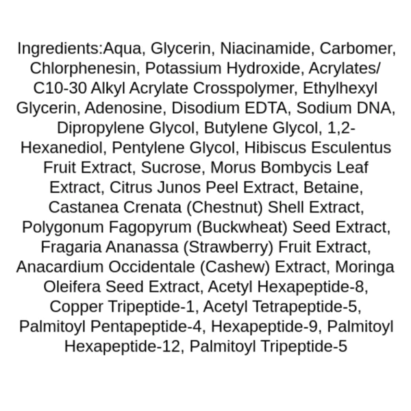 medicube-age-r-pdrn-booster-gel-ingredients