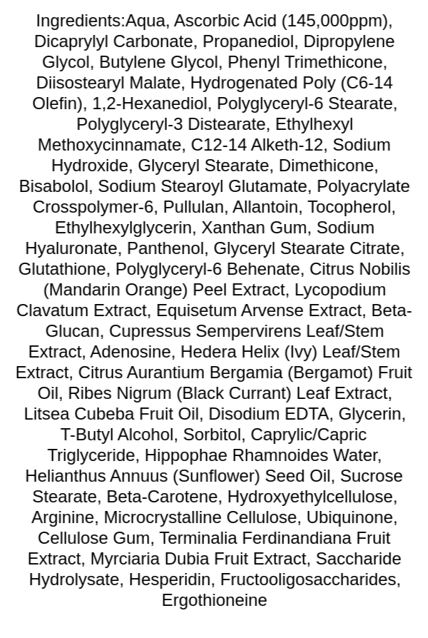 medicube-deep-vita-c-ampoule-20-ingredients
