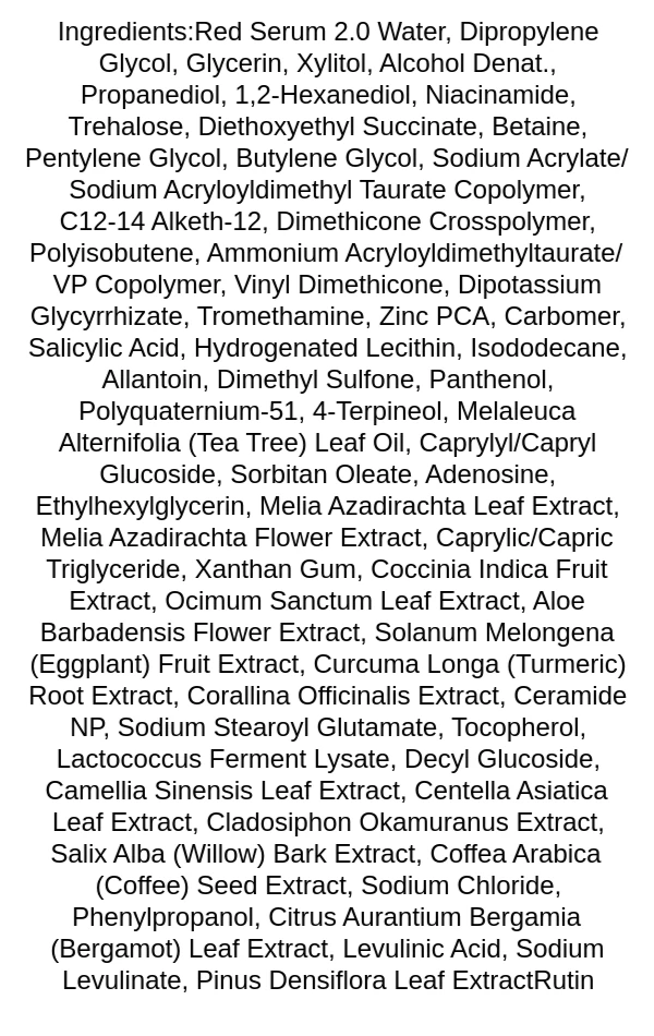 medicube-red-serum-20-ingredients