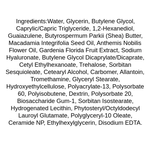 missha-mascure-calming-solution-sheet-mask-guaiazulene-ingredients