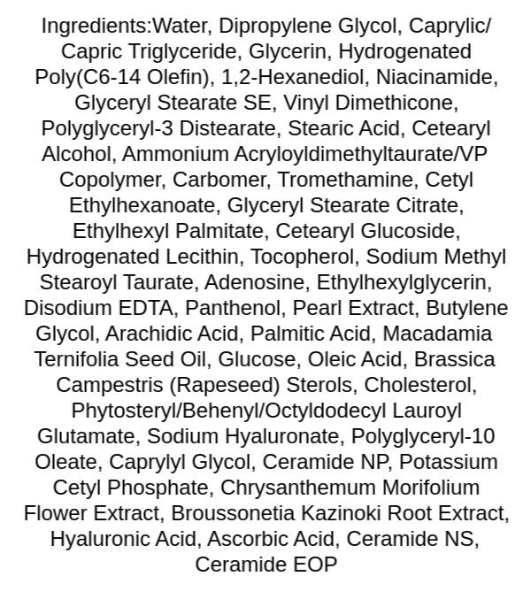 pyunkang-yul-brightening-radiance-cream-ingredients
