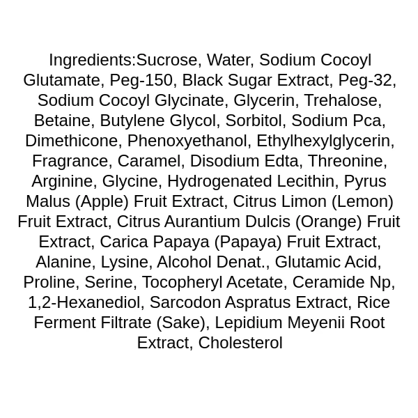 skinfood-black-sugar-perfect-scrub-foam-ingredients