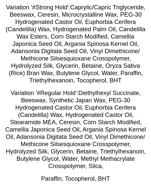 utena-matomage-hair-styling-stick-ingredients