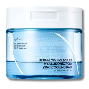 isntree-ultra-low-molecular-hyaluronic-acid-zinc-cooling-pad-60pads-pic-0