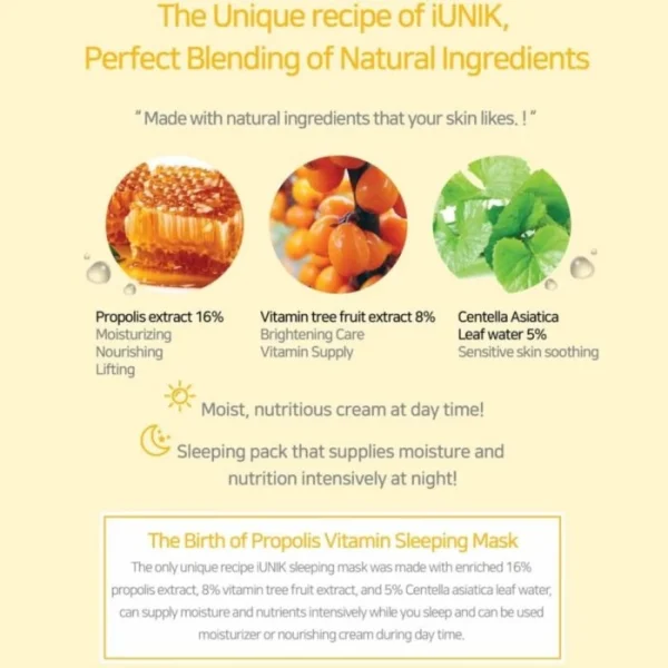 iunik-propolis-vitamin-sleeping-mask-60ml-pic-2