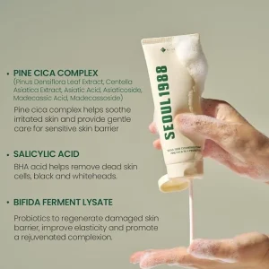 ksecret-seoul-1988-cleansing-foam-pine-cica-1percent-probiotics-150ml-pic-6