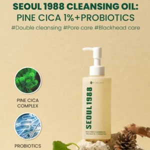ksecret-seoul-1988-cleansing-oil-pine-cica-1percent-probiotics-200ml-pic-2