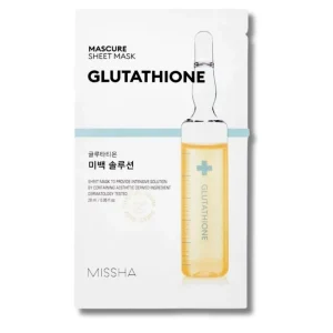 missha-mascure-whitening-solution-sheet-mask-glutathione-28ml-pic-0