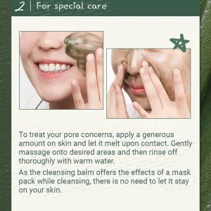 numbuzin-no3-pore-and-makeup-cleansing-balm-with-green-tea-and-charcoal-85g-pic-3
