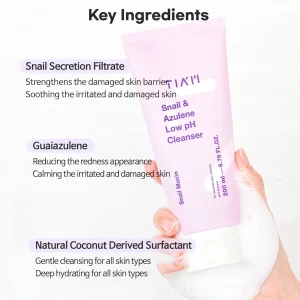 tiam-snail-and-azulene-low-ph-cleanser-200ml-pic-3