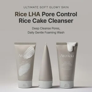 arencia-rice-lha-pore-control-rice-cake-cleanser-150g-pic-1