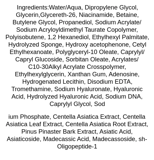mixsoon-peptide-cica-hyalshot-350-ingredients
