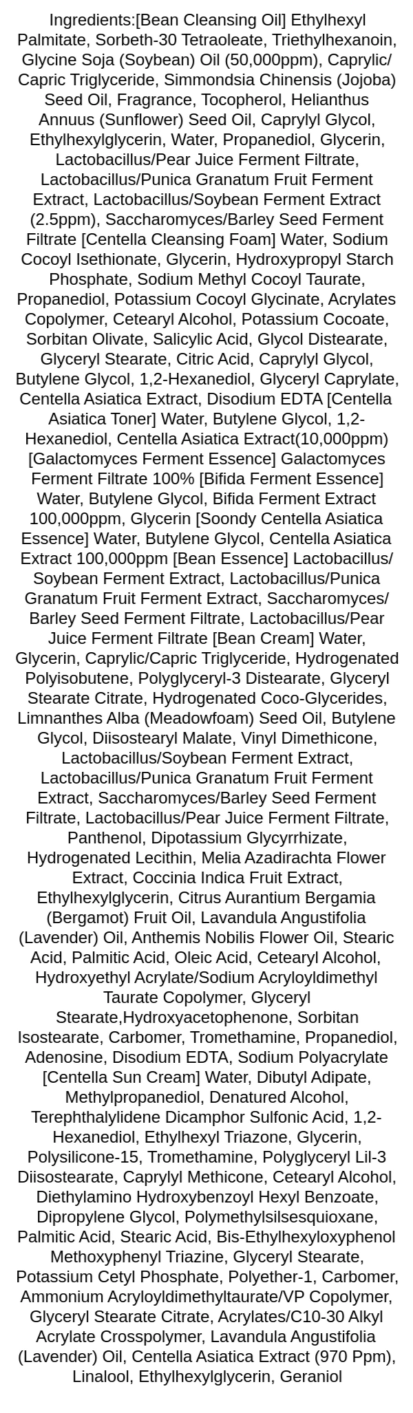 mixsoon-9-steps-trial-kit-ingredients