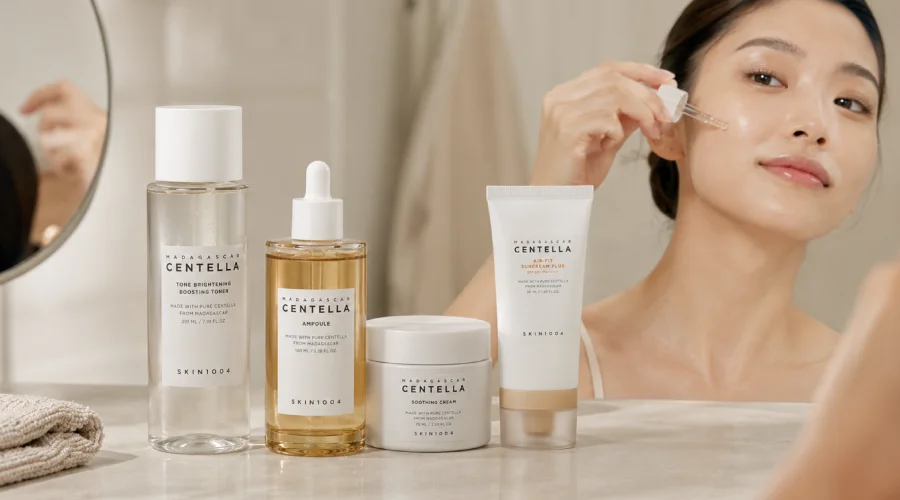 Как да използвате SKIN1004 Madagascar Centella Ampoule в рутината